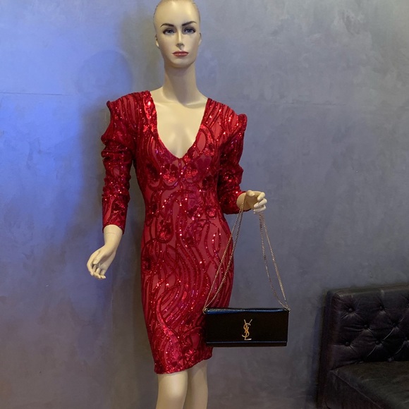 NYC Boutique Designer Dress Exclusive!!! 🔥🔥🔥 - Picture 2 of 3